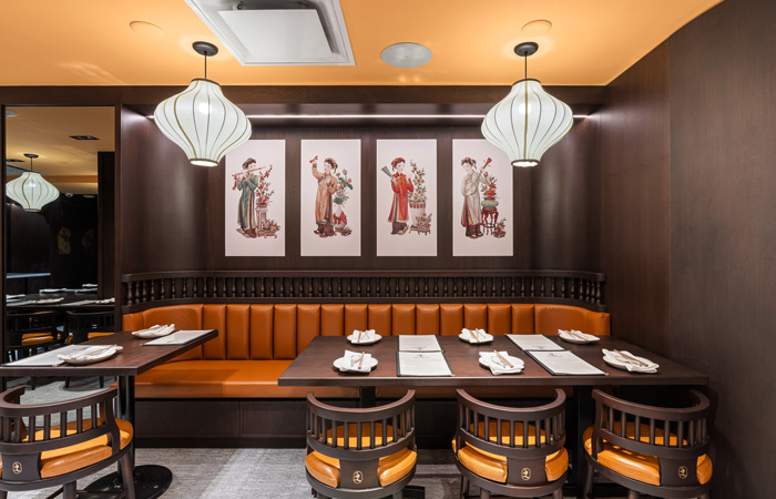 interior,painting, linh noodle bar